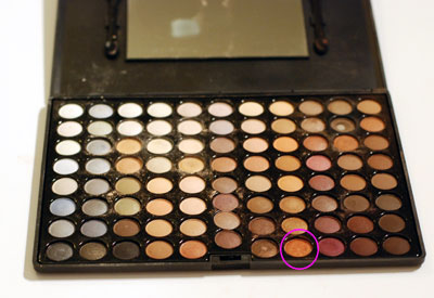 Your crease color, from the CS 88 Warm Palette