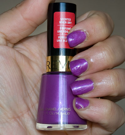 Revlon Grape Icy (indoors, with flash)