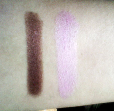 "Purple Plume" Swatches (outdoors)