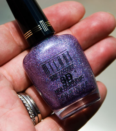 Hi-Res is a gorgeous purple holographic nail polish.