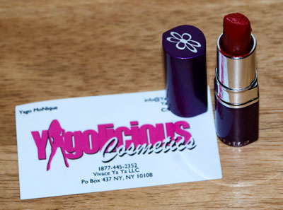 Yagolicious Cosmetics Lipstick in "Matador Red"