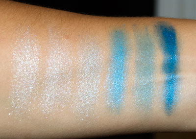 Milani Runway Eyes "Beauty In Blues," swatches