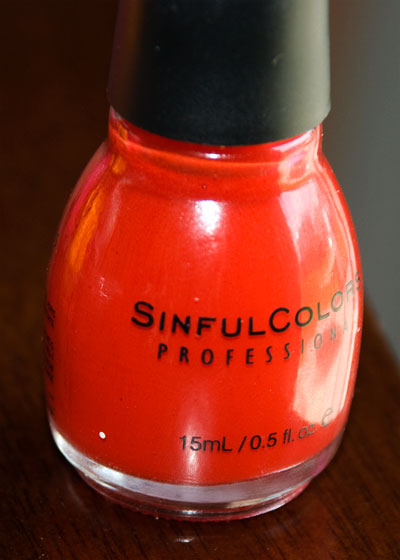 Sinful Colors Nail Polish in "Go-Go Girl"