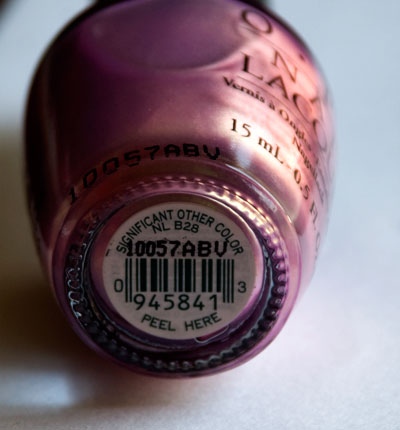 OPI "Significant Other Color"