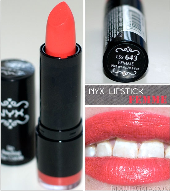 Nyx coral lipstick - bing images.