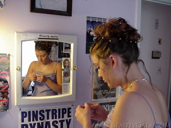 From a young age, I did my own hair and makeup for events like prom. For me, it was always a fun challenge. 